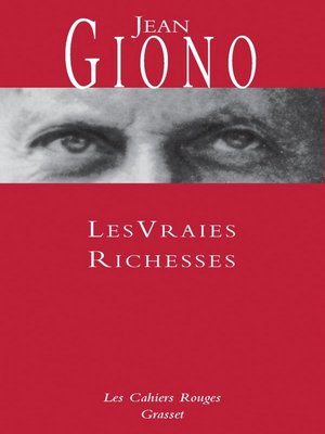 cover image of Les vraies richesses